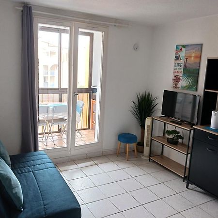 Appartement Vue Mer, Acces Direct Plage, Parking Privatif Le Barcarès Exterior foto