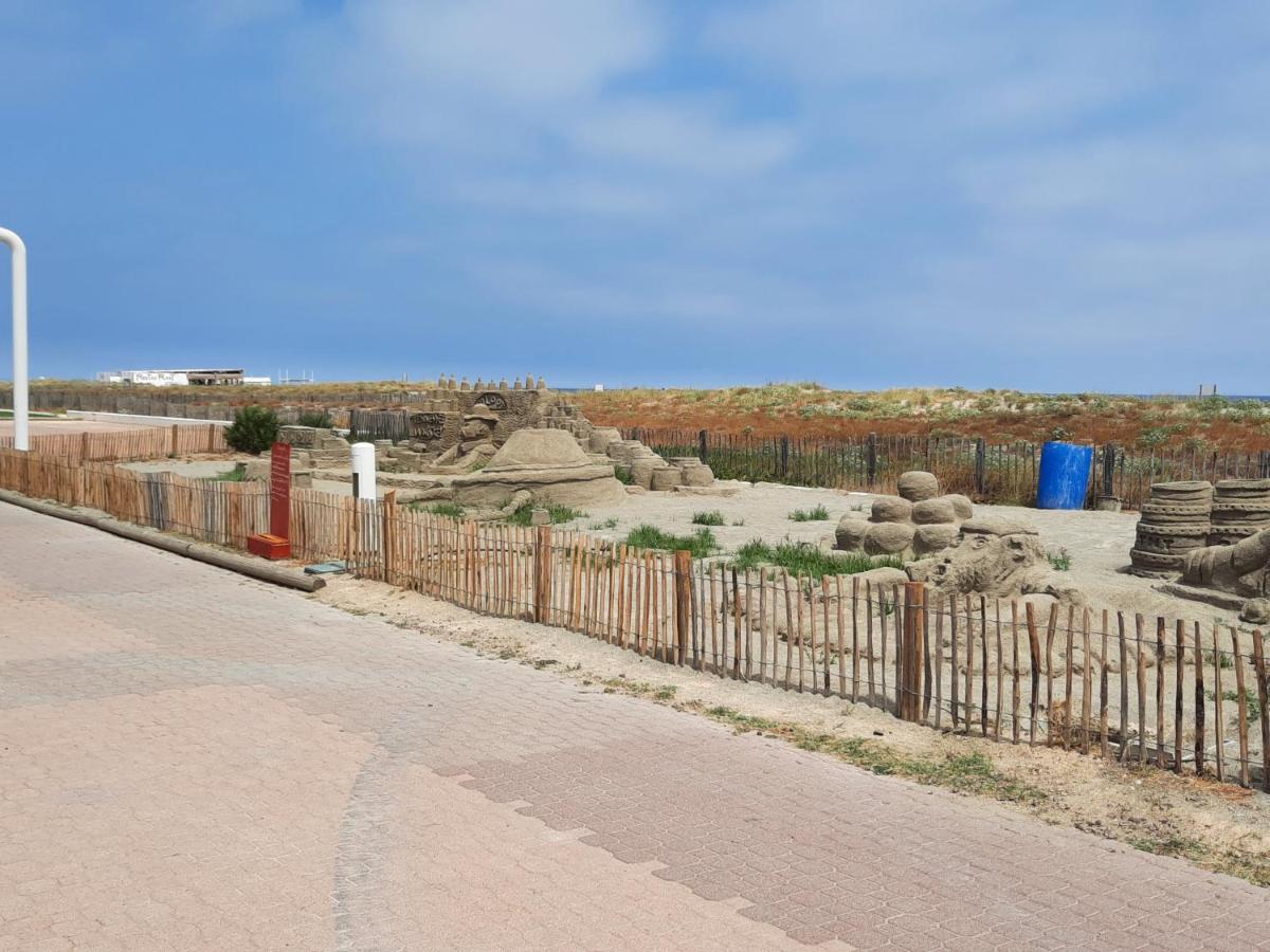 Appartement Vue Mer, Acces Direct Plage, Parking Privatif Le Barcarès Exterior foto